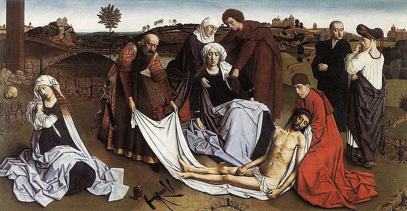 Petrus Christus The Lamentation Norge oil painting art